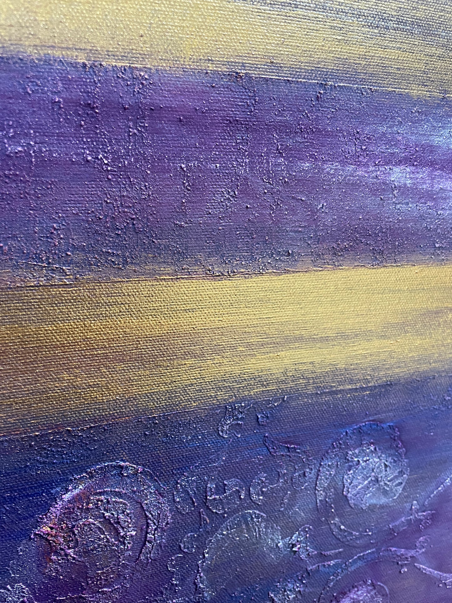 Purple tapestry