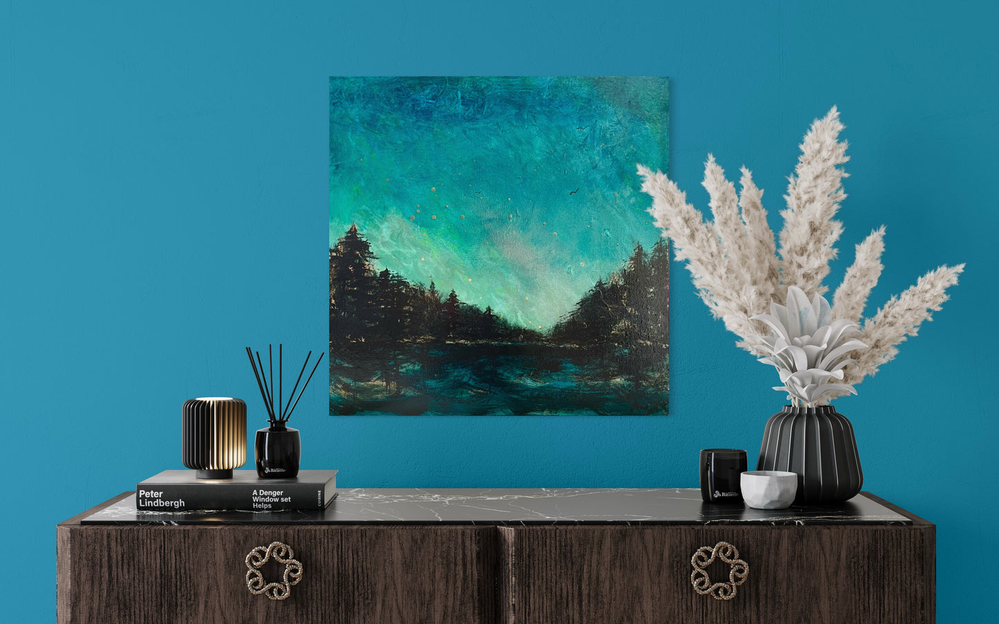 Midnight lake