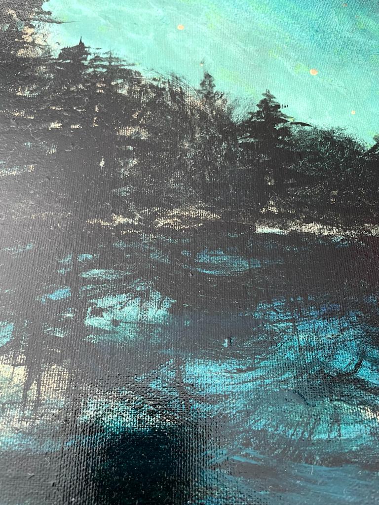 Midnight lake