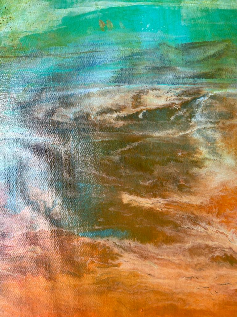 Turquoise sunset