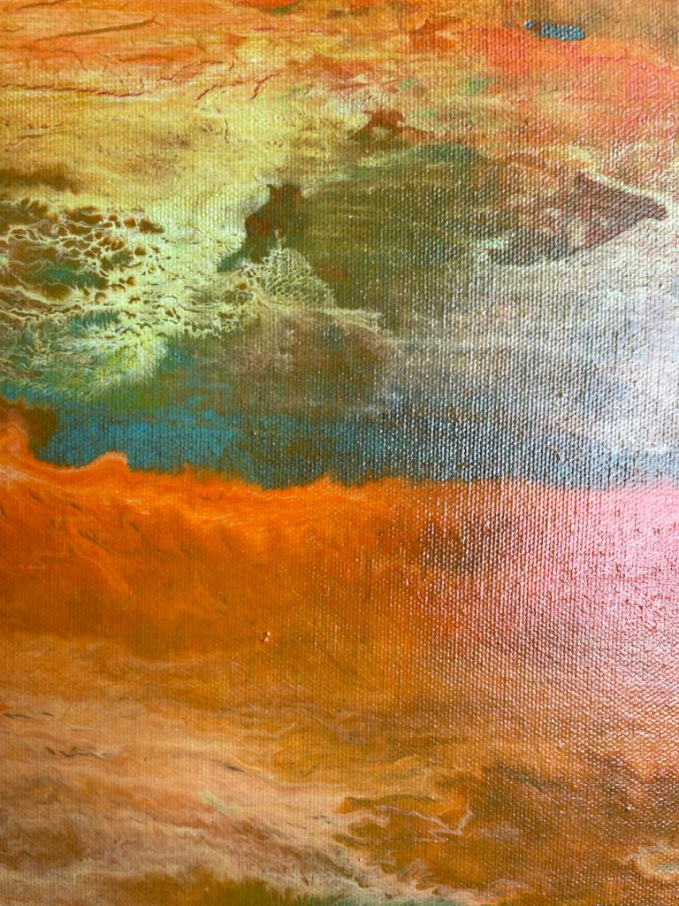 Turquoise sunset