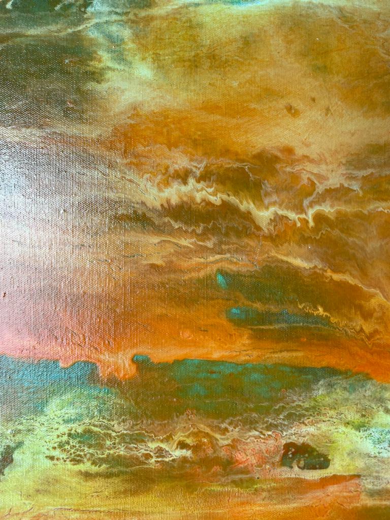 Turquoise sunset