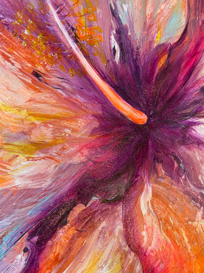Orange Hibiscus